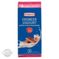 Frankónia mliečna čokoláda jahodovo-jogurtová bez laktózy