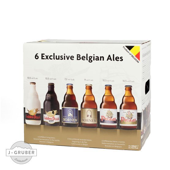 Degustační sada belgických piv - 6 Exclusive Belgian Ales