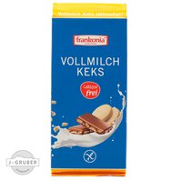 Frankónia mliečna čokoláda so sušienkami bez laktózy