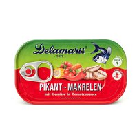 Delamaris Pikantní makrela v rajčatové omáčce
