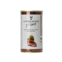 La Explanada zelené olivy plněné ančovičkami