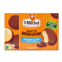 St. Michel mäkké galetky s mliečnou čokoládou