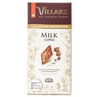 Villars Mliečna čokoláda s kávovými chrumkami