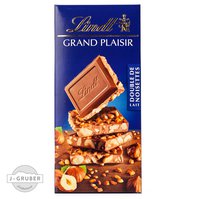 Lindt Grand Plaisir mléčná čokoláda s lískovými oříšky