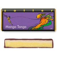 Zotter plnená horká čokoláda Mango Tango