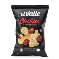 El Valle Bramborové chipsy chorizo a volské oko