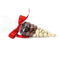 Darčekový kornút mandle v čokoláde 150 g