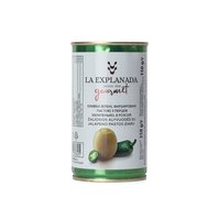 La Explanada zelené olivy plněné pastou jalapeño