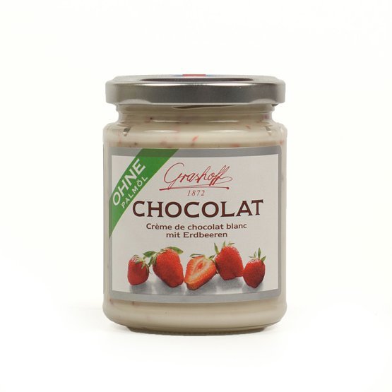 Grashoff Bílý čokoládový krém s jahodami 250 g