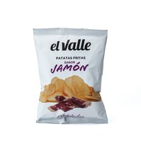 El Valle Bramborové chipsy Jamón vroubkované