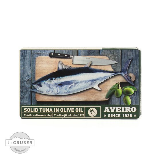 AVEIRO Filety z tuňáka v olivovém oleji 120g