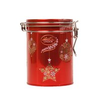 Lindt plechová dóza s mléčnými Lindor pralinkami