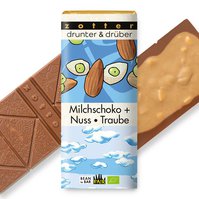 Zotter mliečna čokoláda s orechmi a hrozno Cheery&Nuts