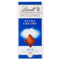 Lindt Excellence mléčná extra krémová