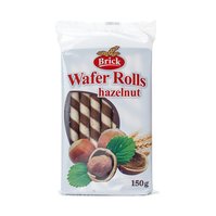 Brick Wafer Rolls lískový oříšek