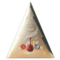 Lindt Lindor stromeček Gold se směsí pralinek