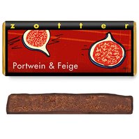 Zotter horká čokoláda Portské a figy