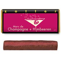 Zotter horká čokoláda Champagne a maliny