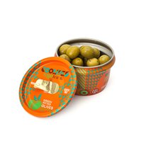 Coolives Mojo Back zelené olivy s príchuťou cesnaku a papriky