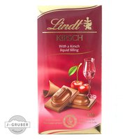 Lindt Kirsch Tablet mléčná čokoláda s třešňovicí