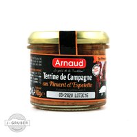 Arnaud terina s pálivou paprikou espelette